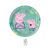 Peppa Pig Messy Play, Peppa malac papírtányér 8 db-os 20 cm FSC
