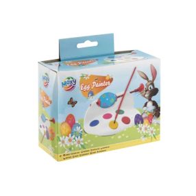 Húsvéti tojásfestő szett, 6 festék, ecset