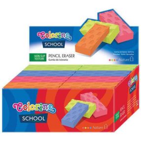 Radír, mintás, Colorino School, 1 db