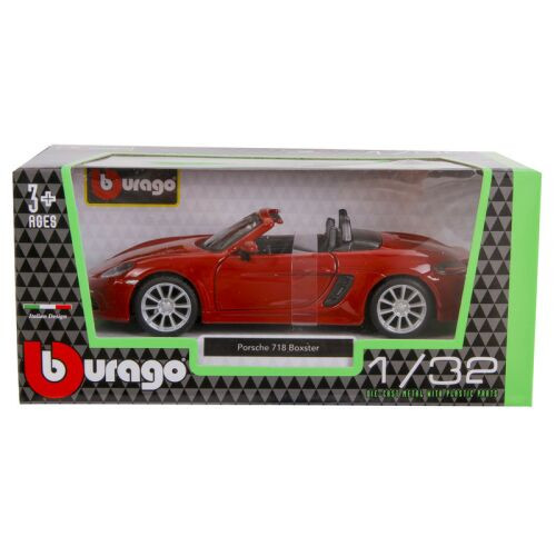 Bburago városi autó 1:32 piros Porsche