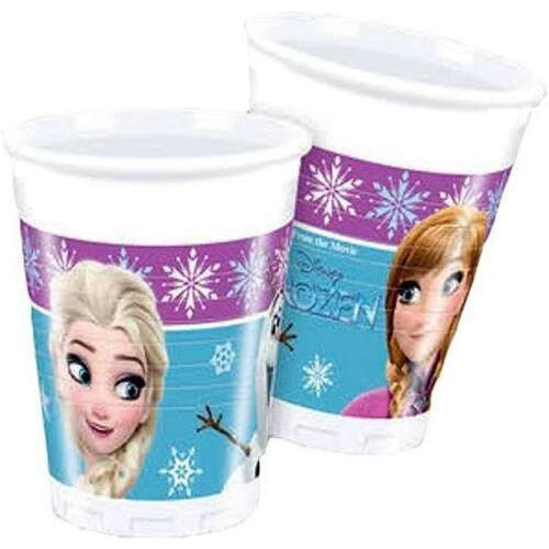 Disney Frozen, Jégvarázs papír pohár 8 db-os 200 ml