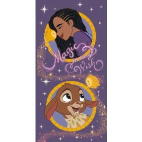   Disney Wish, Kívánság Magic fürdőlepedő, strand törölköző 70x140cm
