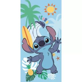   Disney Lilo és Stitch, A csillagkutya Summer fürdőlepedő, strand törölköző 70x140cm