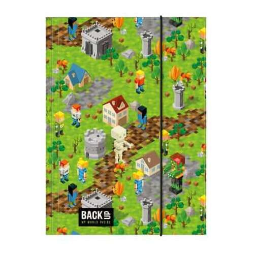 Minecraft mintás gumis mappa A/4, Backup A61, Game Level, 2024
