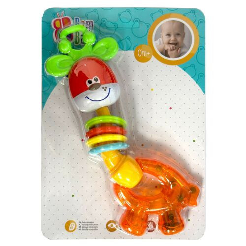 Zsiráf baba csörgő