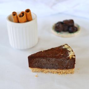 Fahéjas szilva vegán torta, 1 szelet