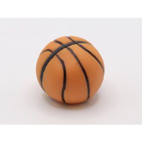 Kosárlabda közepes kézműves marcipán figura, 35g