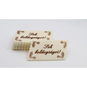 Sok boldogságot tortatábla 80 g, 1 db