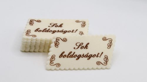 Sok boldogságot tortatábla 80 g, 1 db