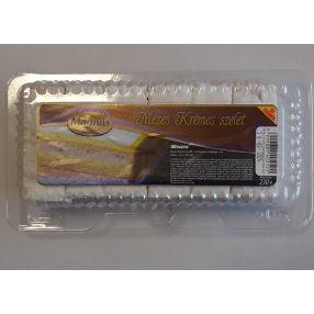 Mézes krémes szelet dobozos sütemény