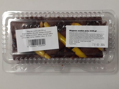 Mágnás Csokis pite dobozos sütemény