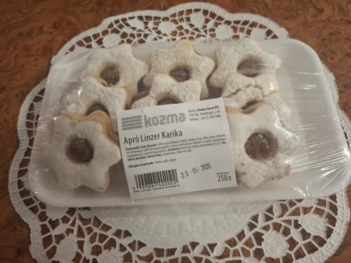 Mágnás Apró linzer dobozos sütemény