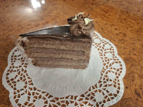 Csokitorta, 1 szelet