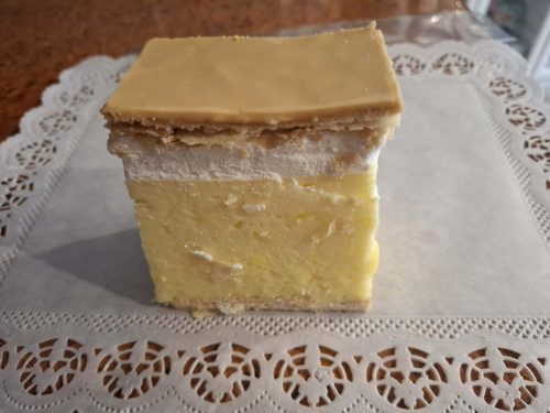 Vaníliás habos szelet, 1 db