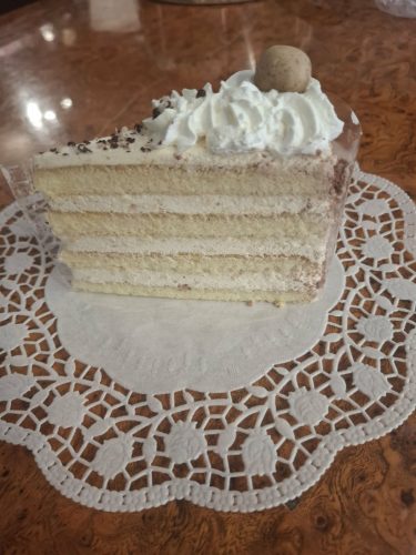 Tejszínes gesztenye torta, 1 szelet