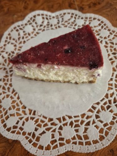 Erdei gyümölcsös túró mousse, 1 szelet