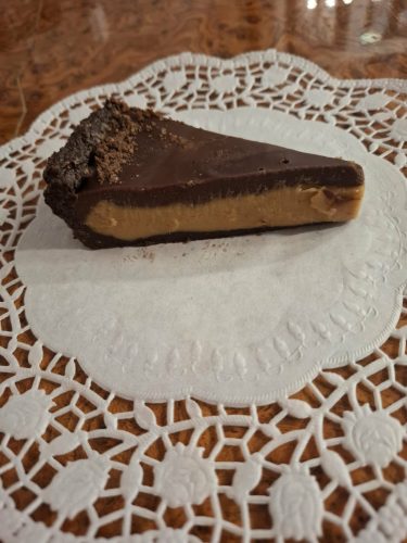 Mogyoróvajas csokitorta, 1 szelet