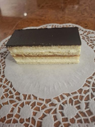 Mézes krémes, 1 szelet