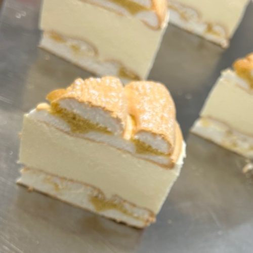 Madártej torta, 1 szelet