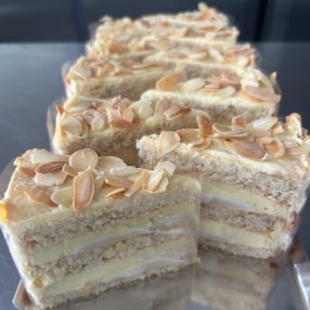 Marcipános mandula torta, 1 szelet