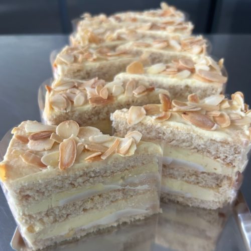 Marcipános mandula torta, 1 szelet