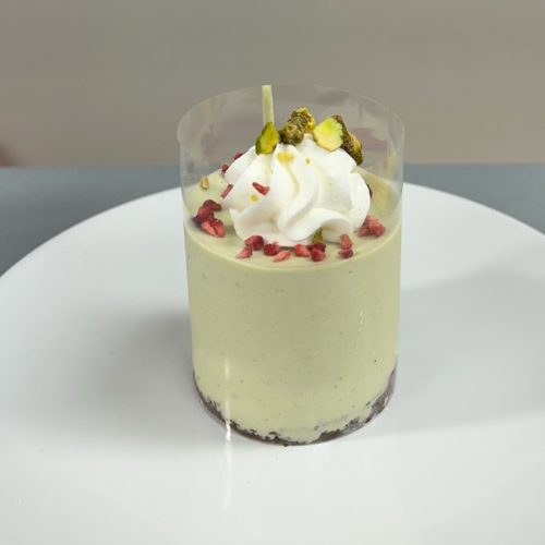 Pisztáciás mousse desszert, 1 darab