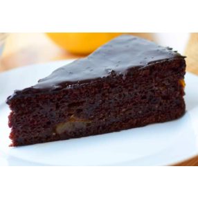 Paleo sacher torta, 1 szelet