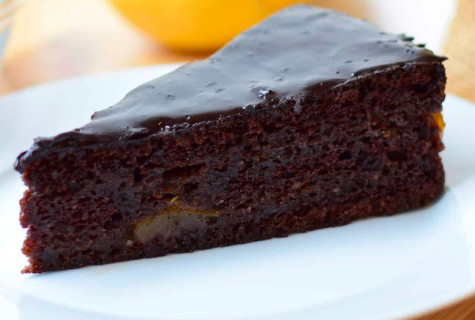 Paleo sacher torta, 1 szelet