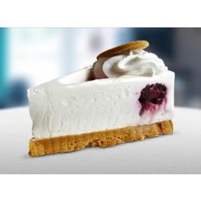 Szedres sajttorta, 1 szelet