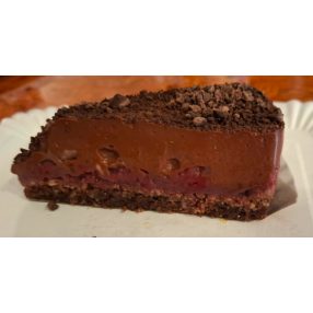 Vegán feketeerdő torta, 1 szelet