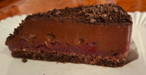 Vegán feketeerdő torta, 1 szelet