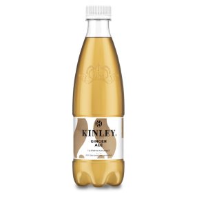   Kinley Ginger Ale szénsavas üdítőital 0,5 l gyömbér-rozmaring ízű