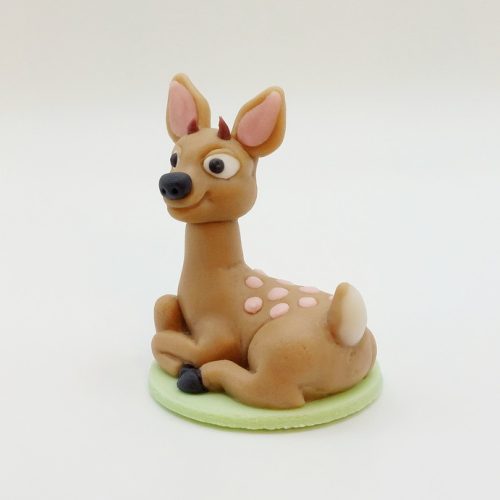 Őzike nagy kézműves marcipán figura, 55g
