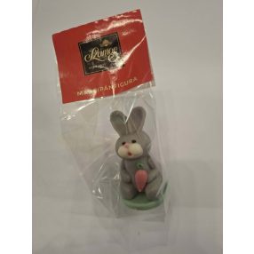 Szamos marcipánfigura, szürke nyuszi 34 g