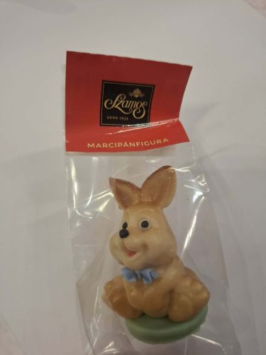 Szamos marcipánfigura, barna nyuszi 34 g