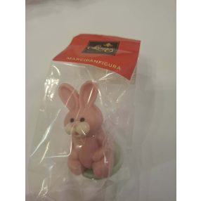 Szamos marcipánfigura, rózsaszín nyuszi 34 g