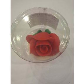 Talpas marcipán rózsa, piros 30 g