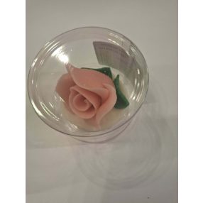 Talpas marcipán rózsa, rózsaszín 30 g