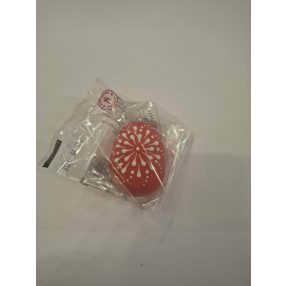 Hímes tojás, piros mintás 35 g