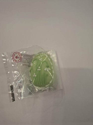 Hímes tojás, zöld gyöngyvirágos 35 g