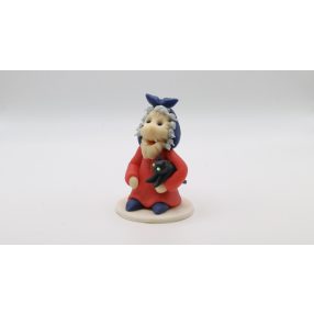 Kézműves marcipán tortadíszek